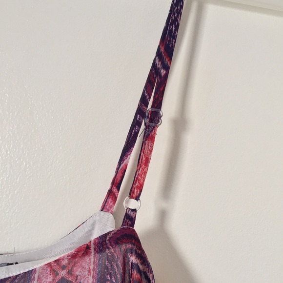 Purple and pink spaghetti strap dress - Picture 4 of 5